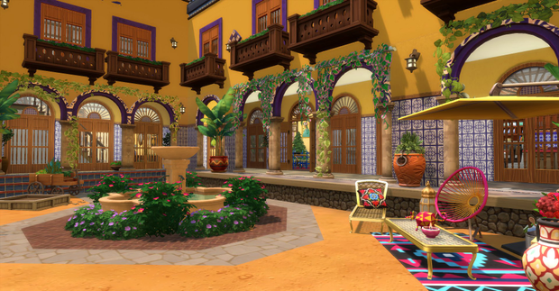 BUILDS MADE BY PATREONS - COLONIAL MEXIC AND TALAVERA POP by RusticSims