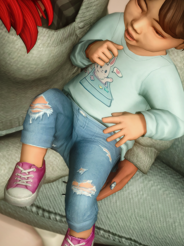 Baby Punk Jeans by JellyPaws