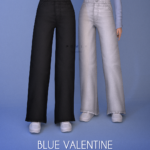 Baggy Jeans - Blue Valentine Collection by luxysims