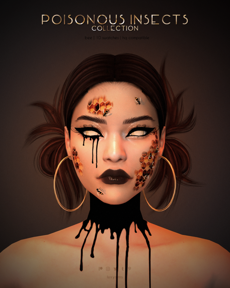 Bee - Poisonous Insects Collection by luxysims