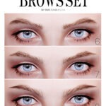 Brows Set by sk-sims