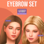 Brushed and Natural Eyebrow set by TwistedCat