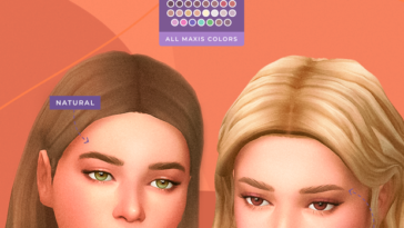 Brushed and Natural Eyebrow set by TwistedCat