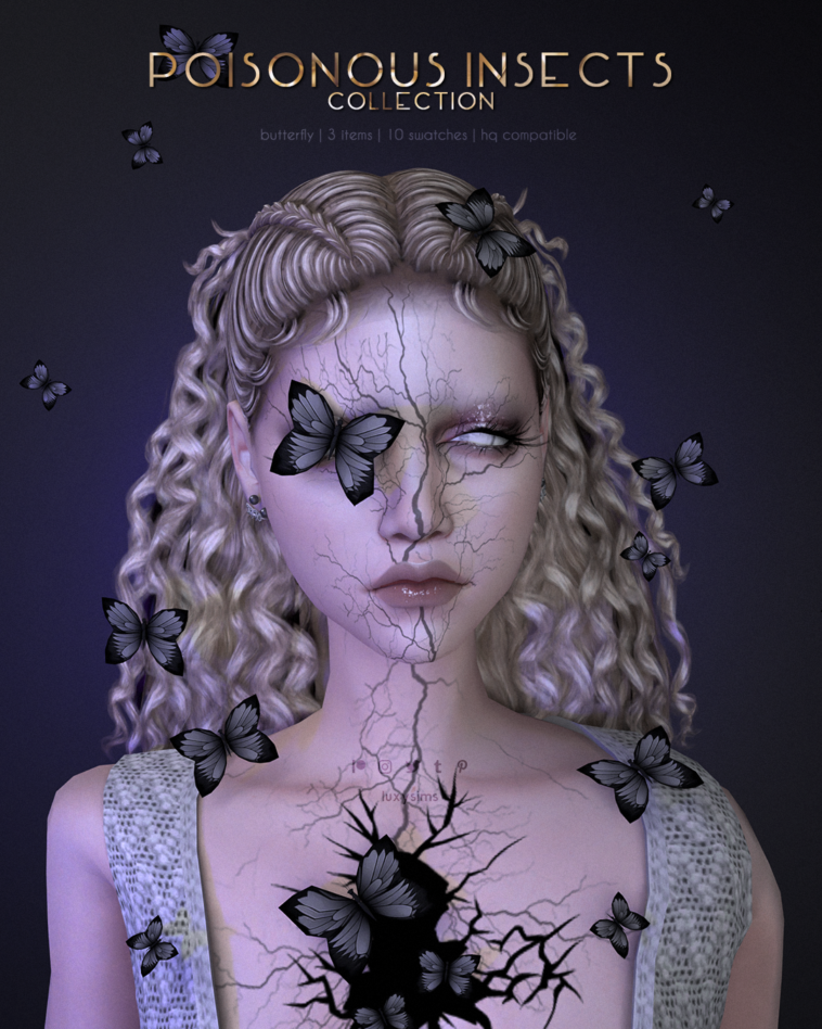 Butterfly - Poisonous Insects Collection by luxysims