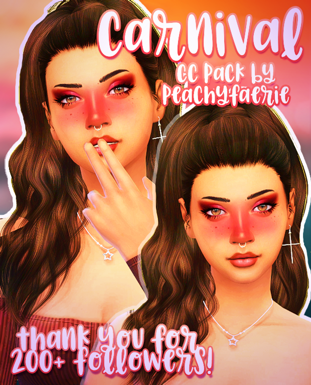 CARNIVAL - a cc pack by peachyfaerie