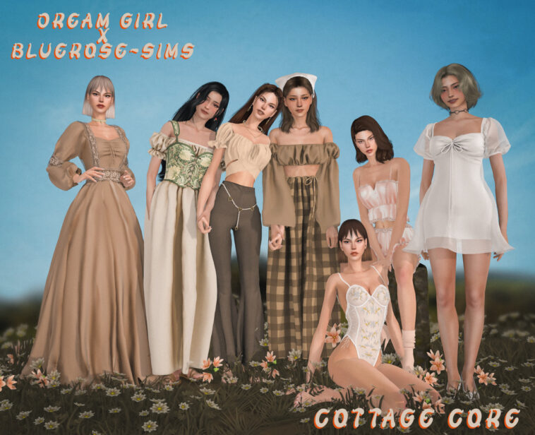 COLLAB DREAMGIRL X BLUEROSE-SIMS