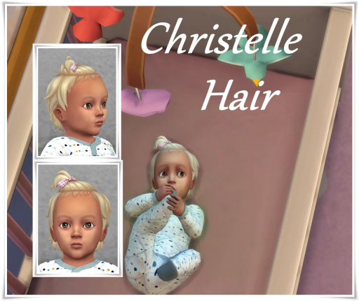 Christelle InfantHair by BIRKSCHE'S SIMSBLOG