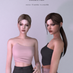 Croptop - Back to Work Collection by luxysims