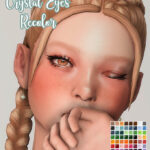 Crystal Eyes Recolor by thesimsbook