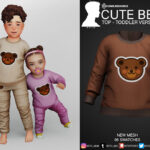 Cute Bear (Top - Toddler Version) by Beto_ae0