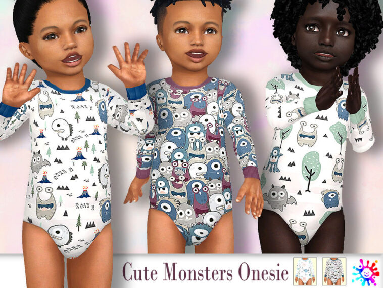 Cute Monsters Onesie by Pelineldis