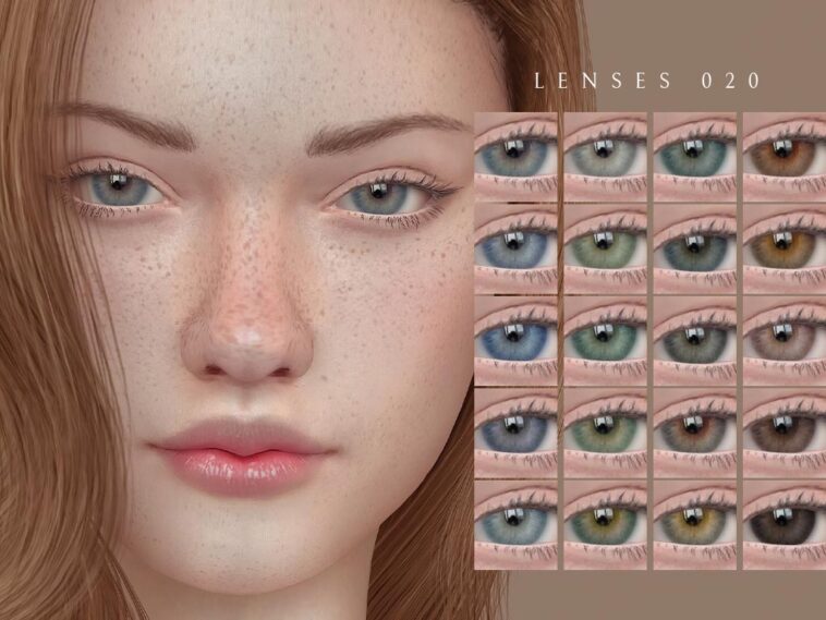 Default Eyes 020 & Contacts by lutessasims