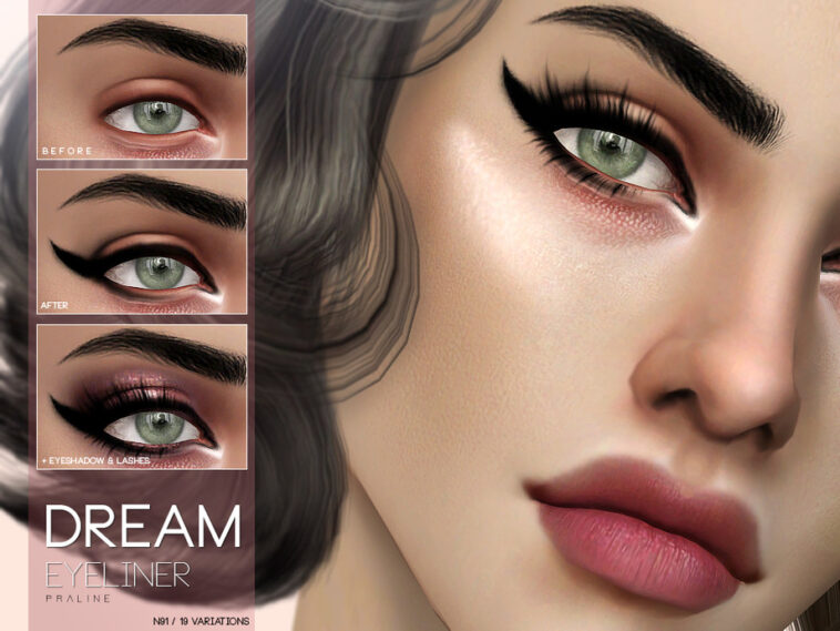 Dream Eyeliner N91 by Pralinesims