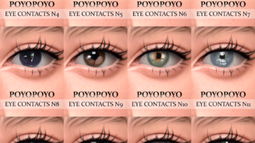 EYE CONTACTS N4-15 Infant update by poyopoyosim