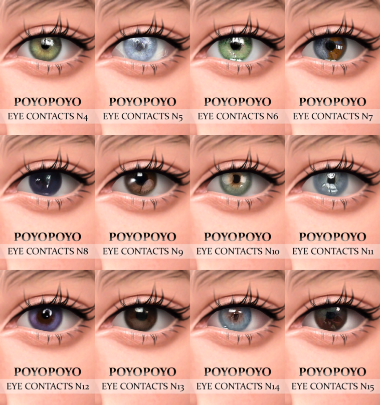 EYE CONTACTS N4-15 Infant update by poyopoyosim