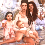 Easter Family Portraits - 7 group poses for the whole family (child, toddler and infant) by ParisSimmer