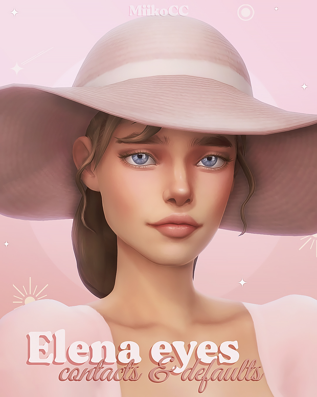 Elena eyes ~ contacts & defaults by Miiko