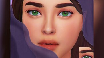 Eyelashes Maxis Match v1 at MMSIMS