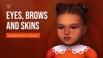 Eyes, Brows and skin updated for infants! by TwistedCat