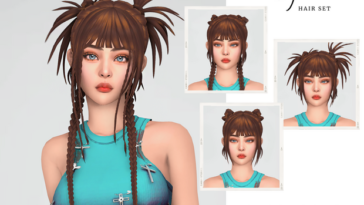 Eylen hair set by The Kunstwollen