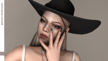 Hat - Western Collection by luxysims