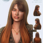 Holly Hairstyles (Bangs and Braids) by simstrouble