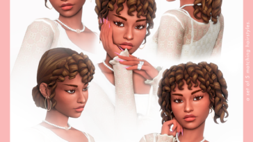 Karol Hairstyles (5 items) by Serenity