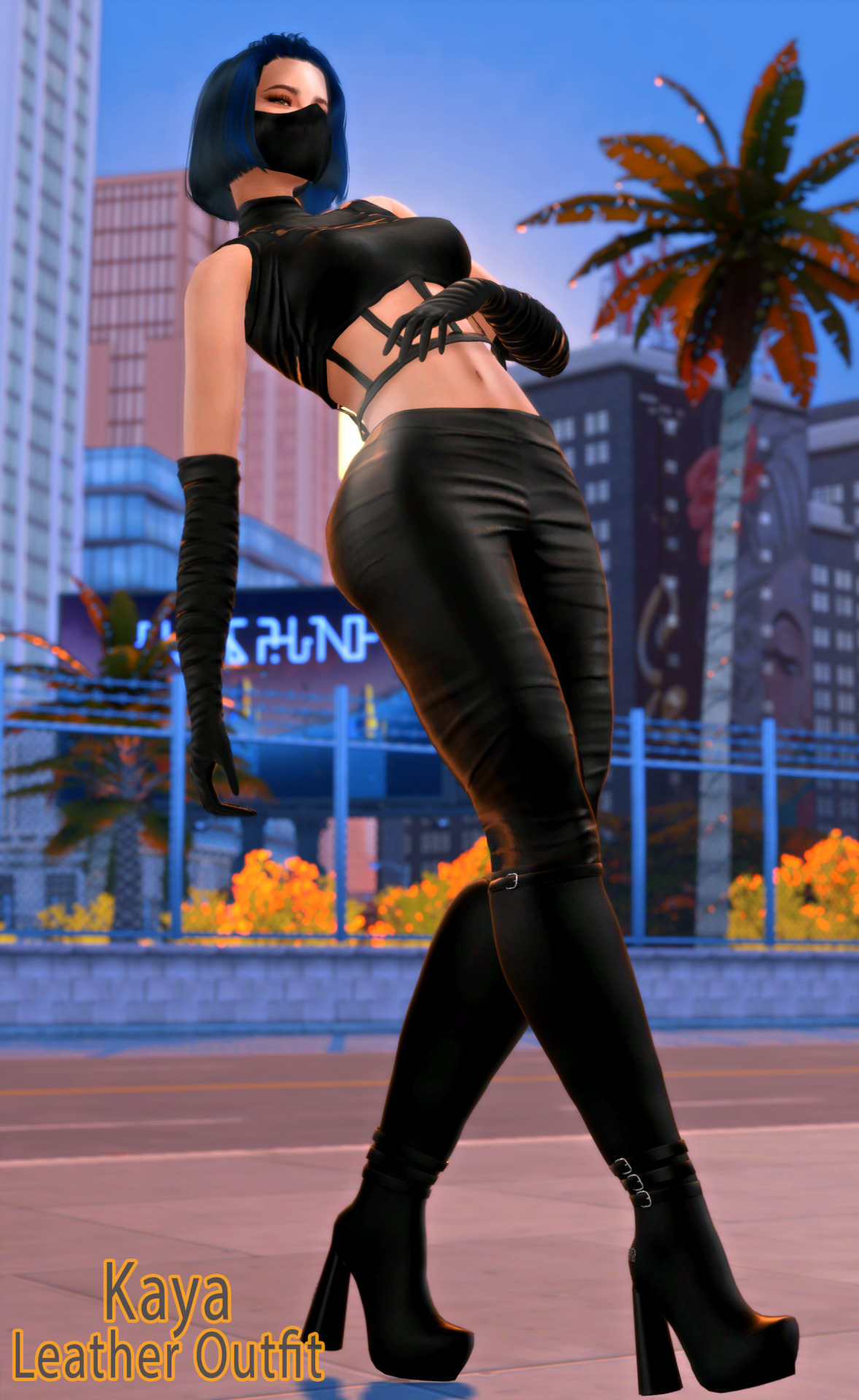 Kaya Leather Set by bluerose