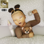 Laya Buns Infant Hair by cecesimsxo