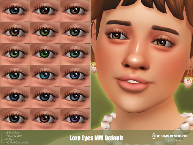 Lora Eyes Default by MSQSIMS