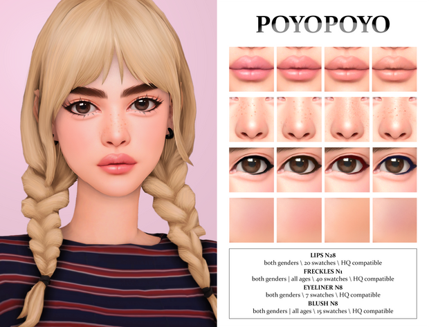 Makeup Set N19 by PoyoPoyo