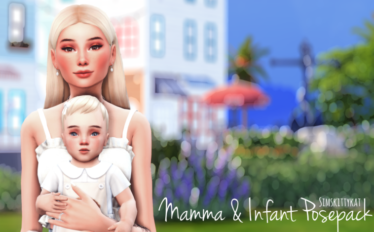 Mamma & Infant Posepack by simskittykat