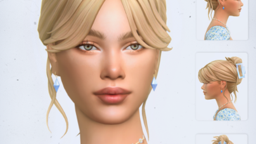 Matilda Hairstyle (3 Versions) by simstrouble