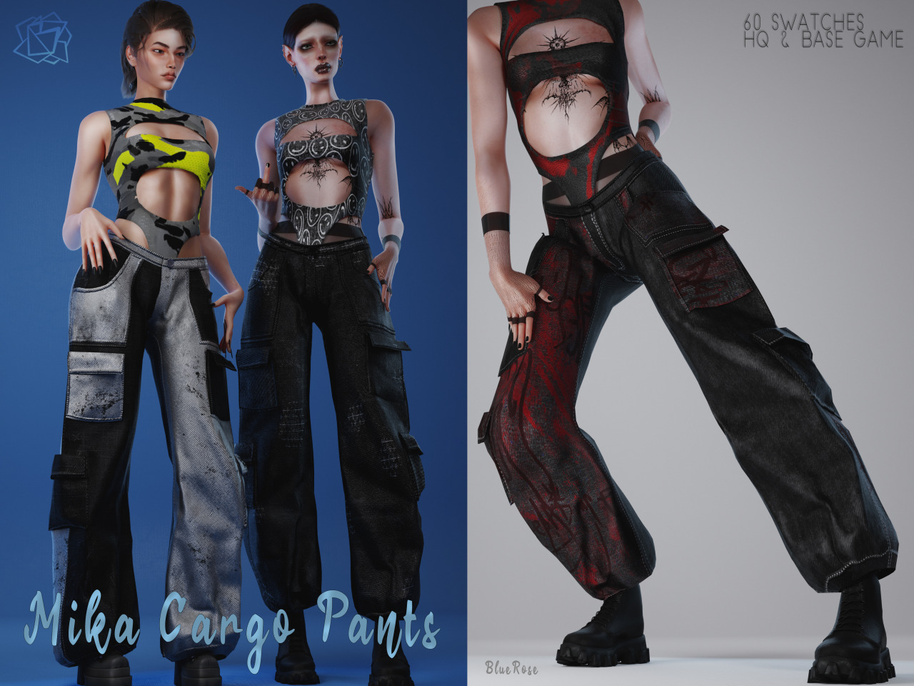 Mika Cargo Pants by bluerose