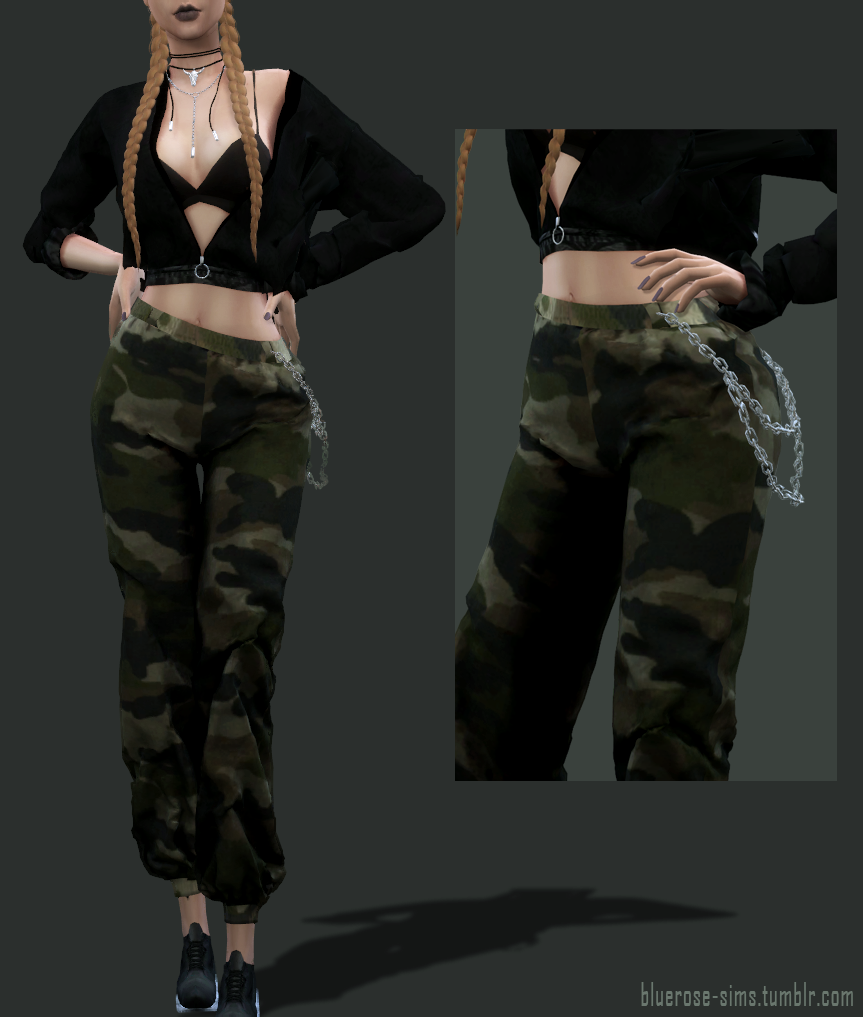 Naty Pants (with and without chain) by bluerose