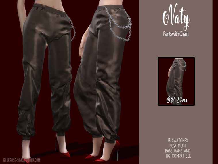 Naty Pants (with and without chain) by bluerose