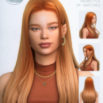 Nico Hairstyle (3 Versions) by simstrouble