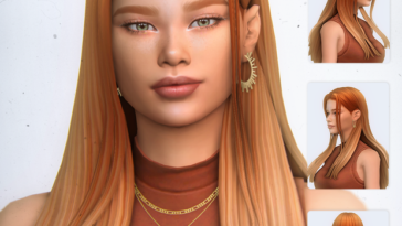 Nico Hairstyle (3 Versions) by simstrouble