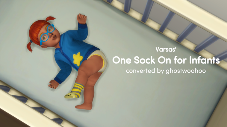 ONE SOCK ON BY @VARSAS CONVERTED TO INFANTS! by GHOSTWOOHOO