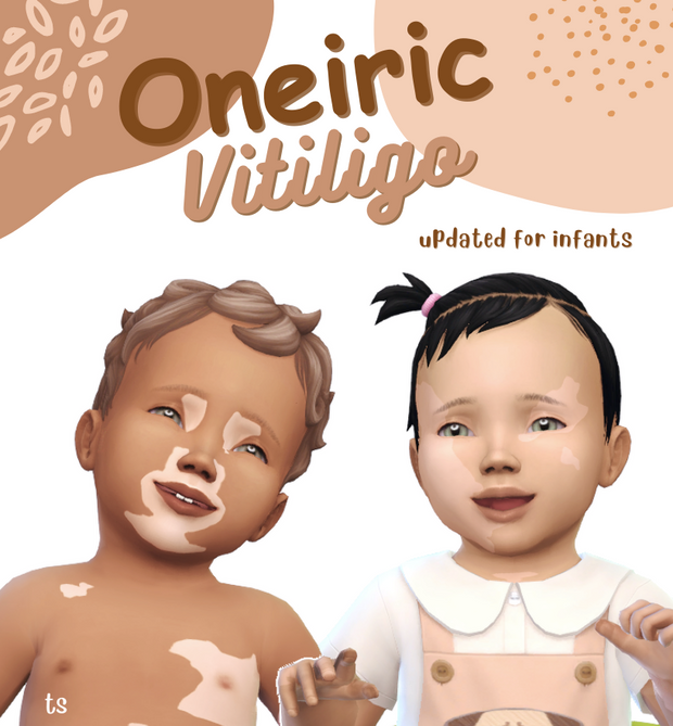 Oneiric vitiligo by melichryses Updated for infants by tinysimmer