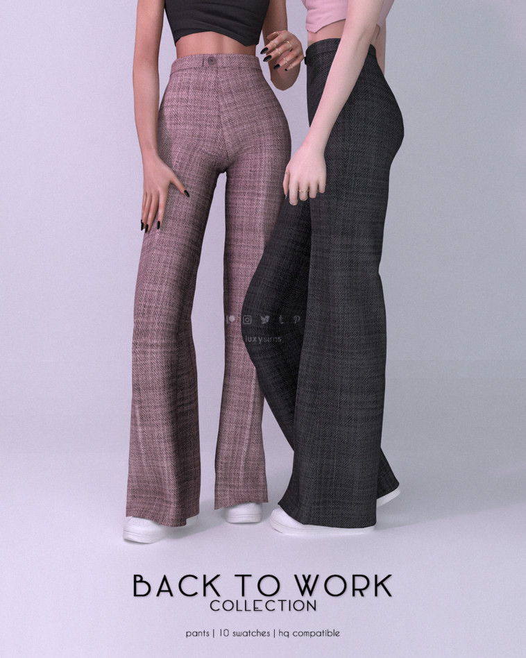 Pants - Back to Work Collection by luxysims