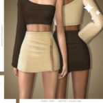 Pareo Skirt - Crochet Collection by luxysims