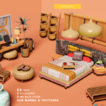 SAYULITA - BEDROOM SET by RusticSims