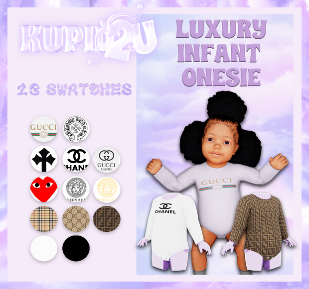 SIMS 4 INFANT ONESIE by Kupid