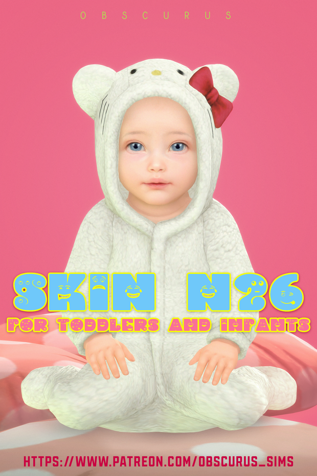 SKIN N26 for toddlers and infants by obscurus-sims