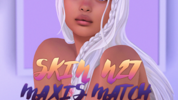 SKIN N27 MAXIS MATCH AND GENETICS by obscurus-sims