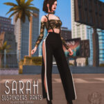 Sarah Suspenders Pants by bluerose