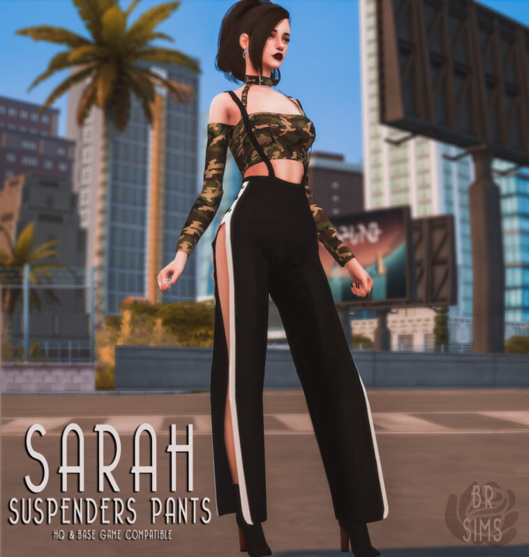 Sarah Suspenders Pants by bluerose