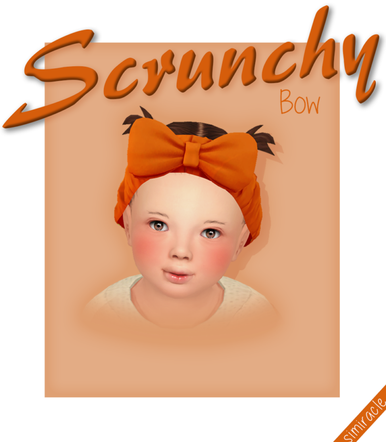 Sketchbookpixels Scrunchy - Infant Version - 3T4 by simiracle