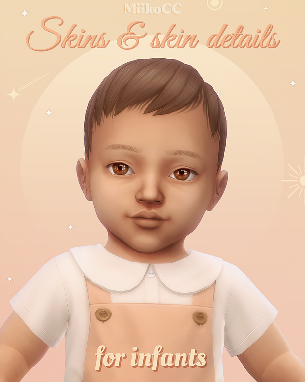 Skins & skin details for infants by Miiko